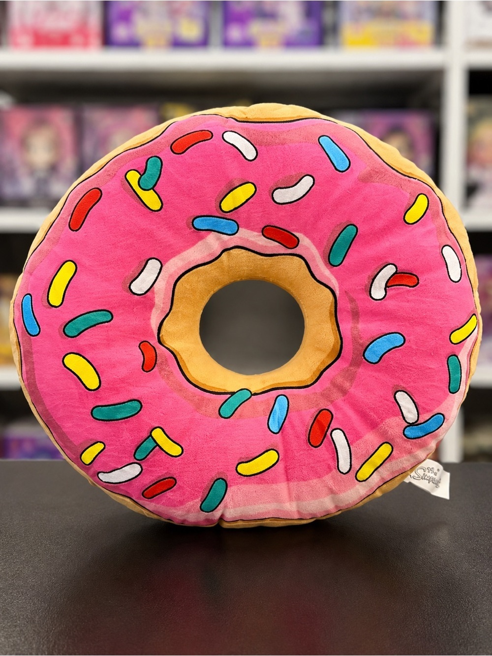 The Simpsons Pink Sprinkle Donut Plush Pillow Cushion Official Plush